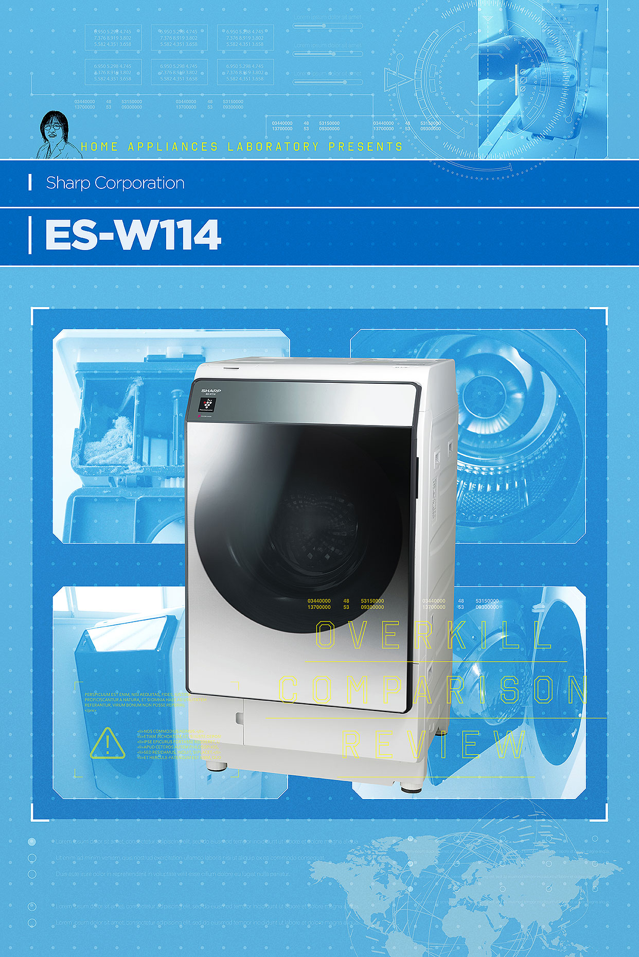 第4位：乾燥能力がアップ！プラズマクラスター搭載のシャープ「ES-W114」