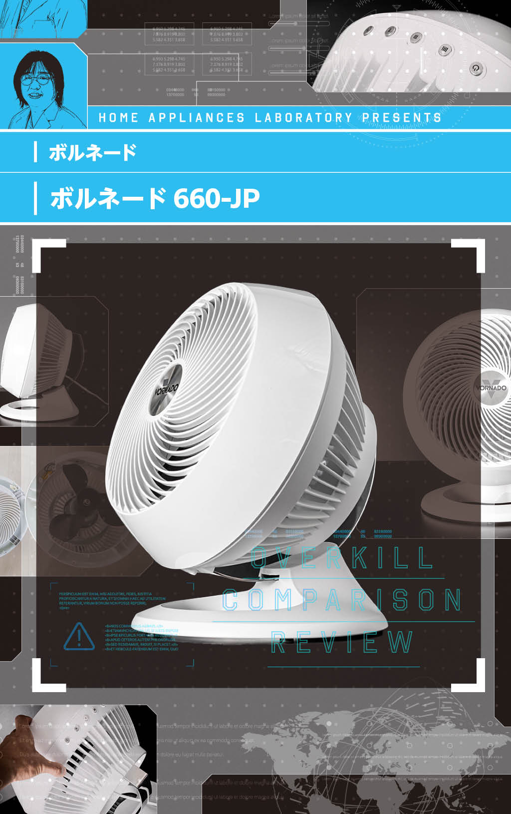 ボルネード サーキュレーター 35畳 粗い 660-JP 空気循環 Vornado