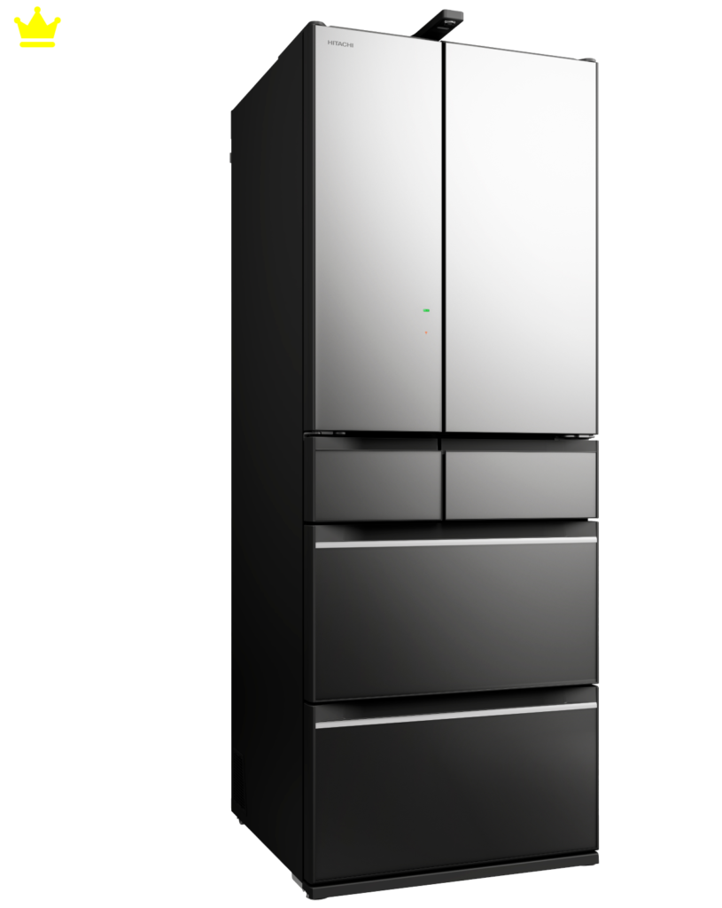 第2位：カメラで中身確認＆大容量でたっぷり入る 日立「R-HXCC62S」