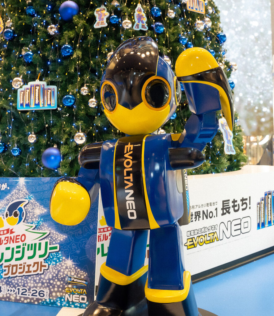 エッソ マスコット ランプ MIYASHITA PARKで「エボルタNEOチャレンジツリープロジェクト」開催中！