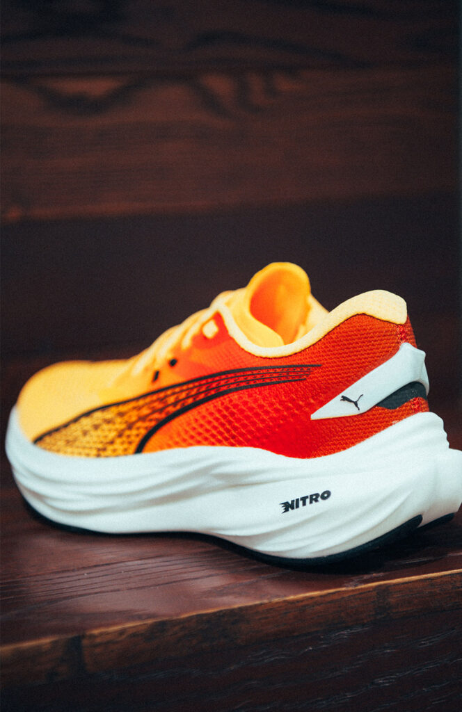 PUMA史上最軽量の厚底シューズ、モデル・トレーナーのRalphがレビュー