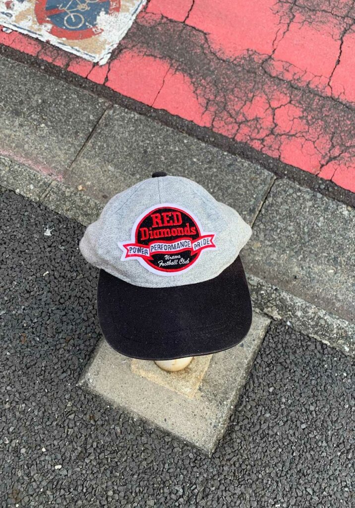 三菱浦和フットボールクラブ Jリーグキャップ 浦和レッズ　レッドダイヤモンズ 松㟢翔平のベストバイ｜浦和レッズのヴィンテージキャップ