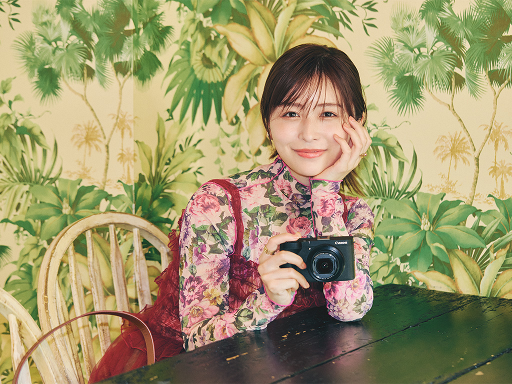 長濱ねるがキヤノン『PowerShot V1』で切り取る“自分だけのときめき”